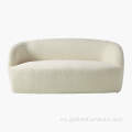 Modernlatest Hot Sale Gwyneth Boucle Loveseat Set Muebles